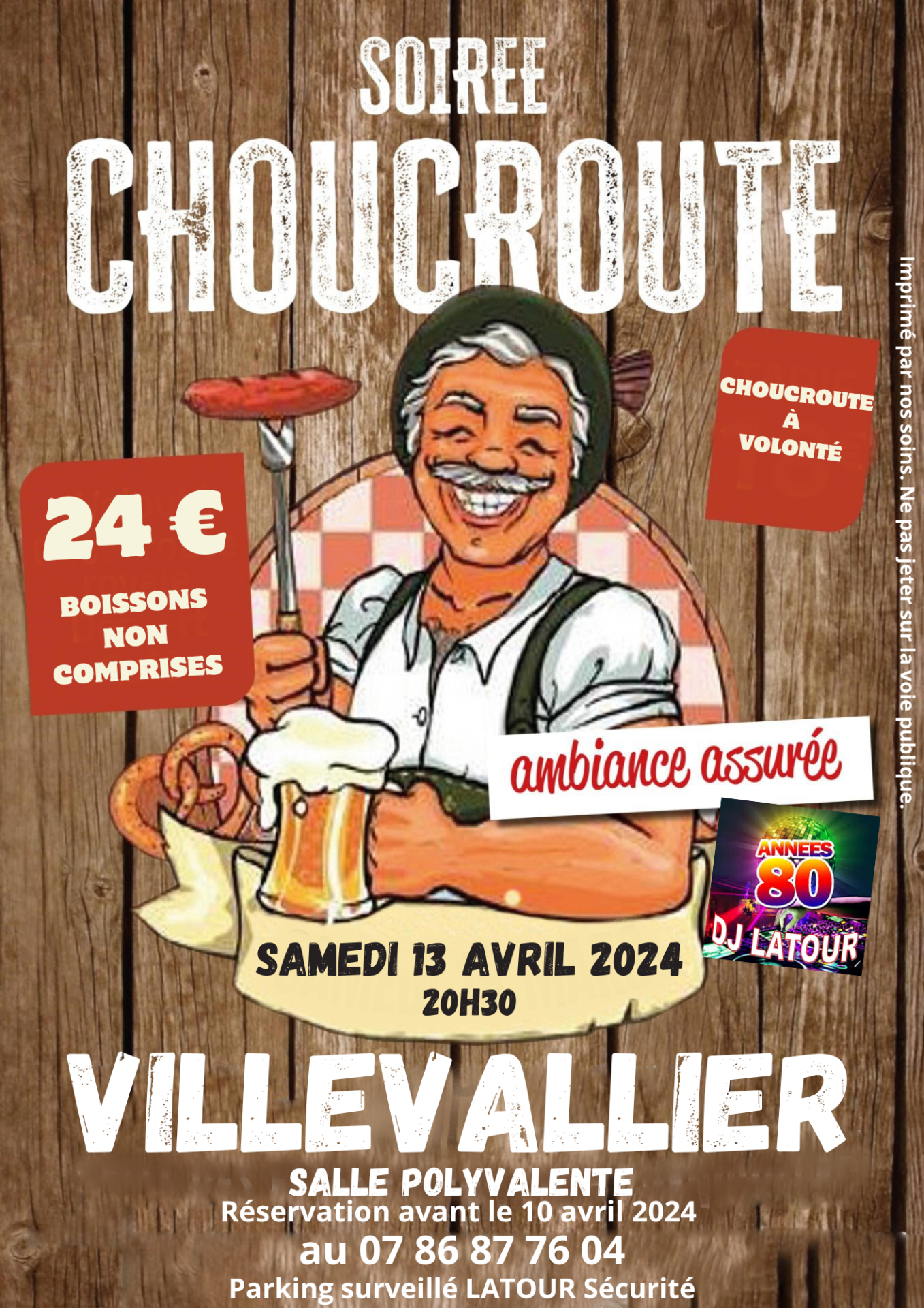 Choucroute 13 avril
